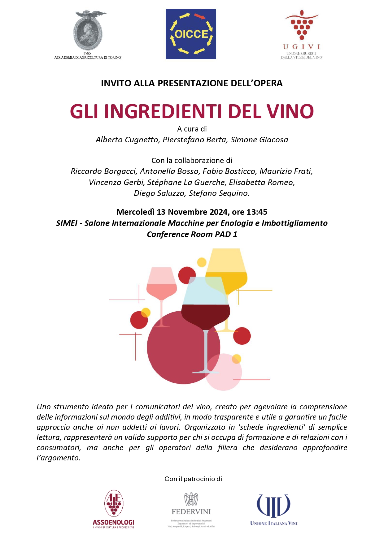 ingredienti vino